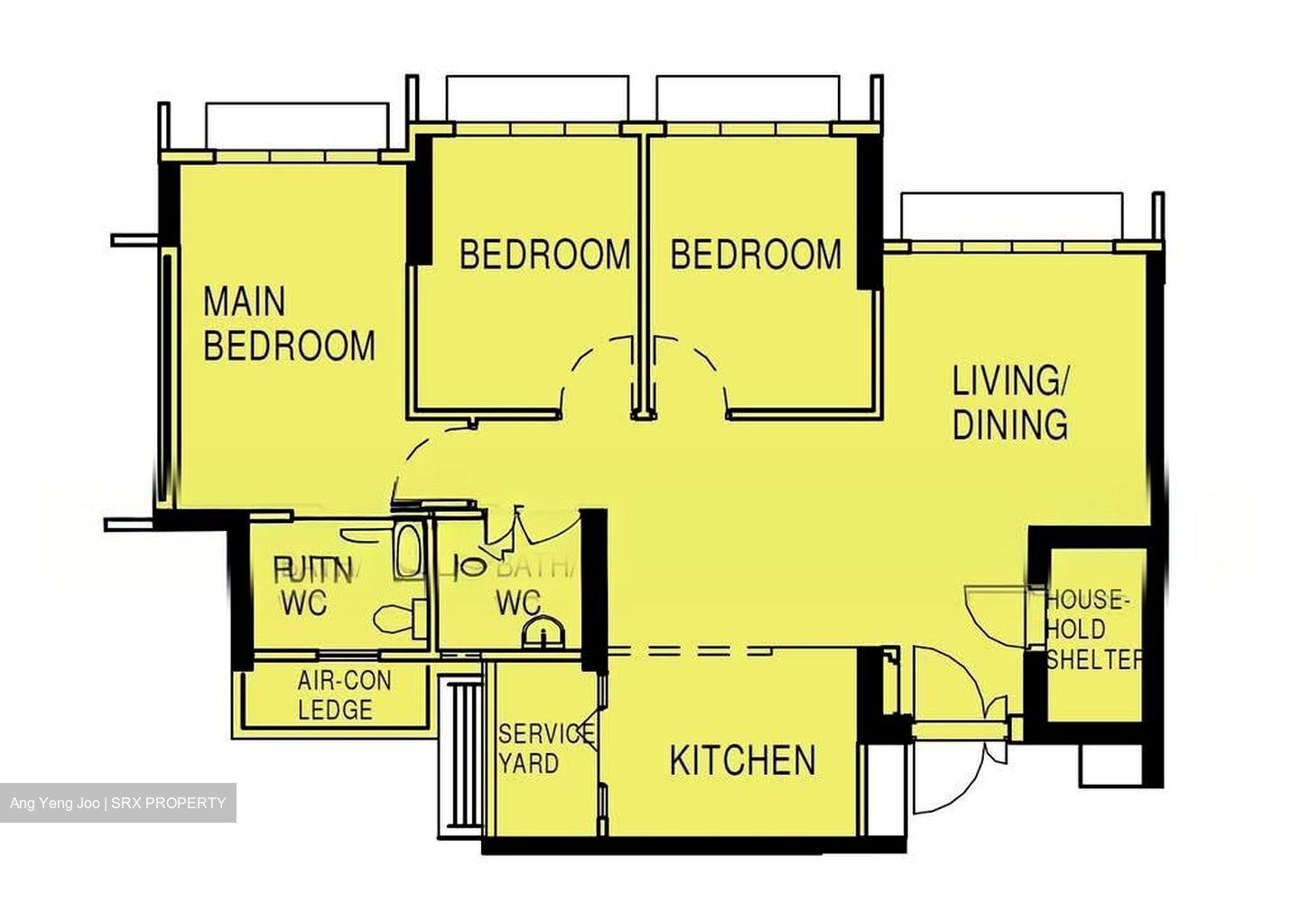 Blk 112A Alkaff Oasis (Toa Payoh), HDB 4 Rooms #580396121